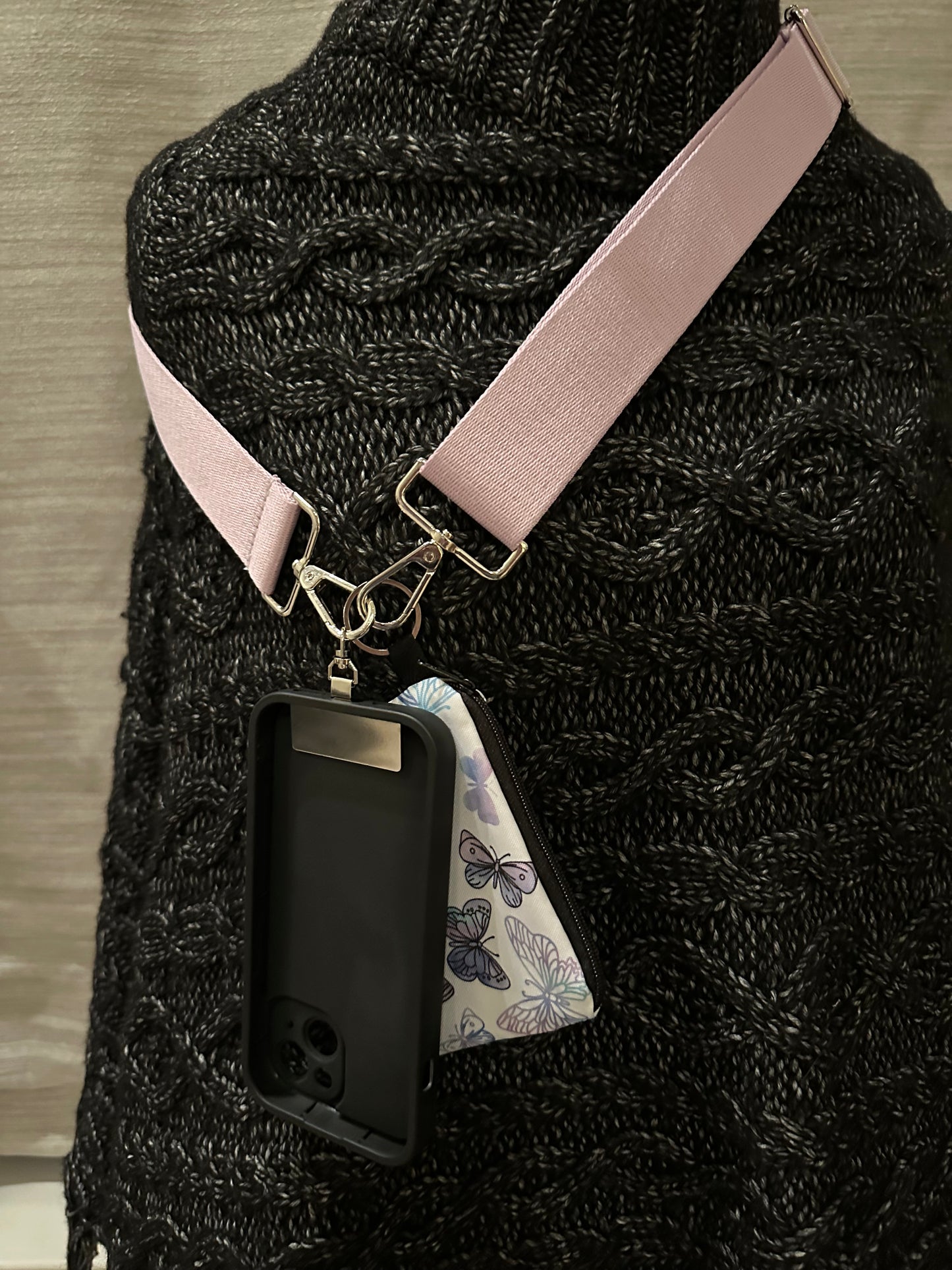 Safe T Strap Butterfly Bliss Lavender