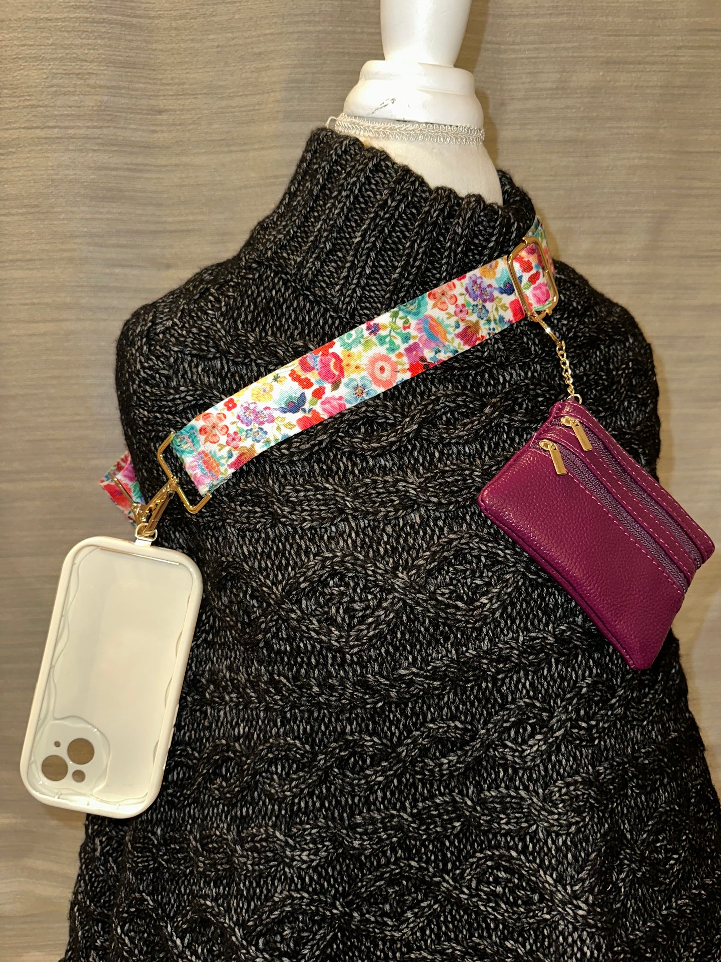 Safe T Strap Bright Floral