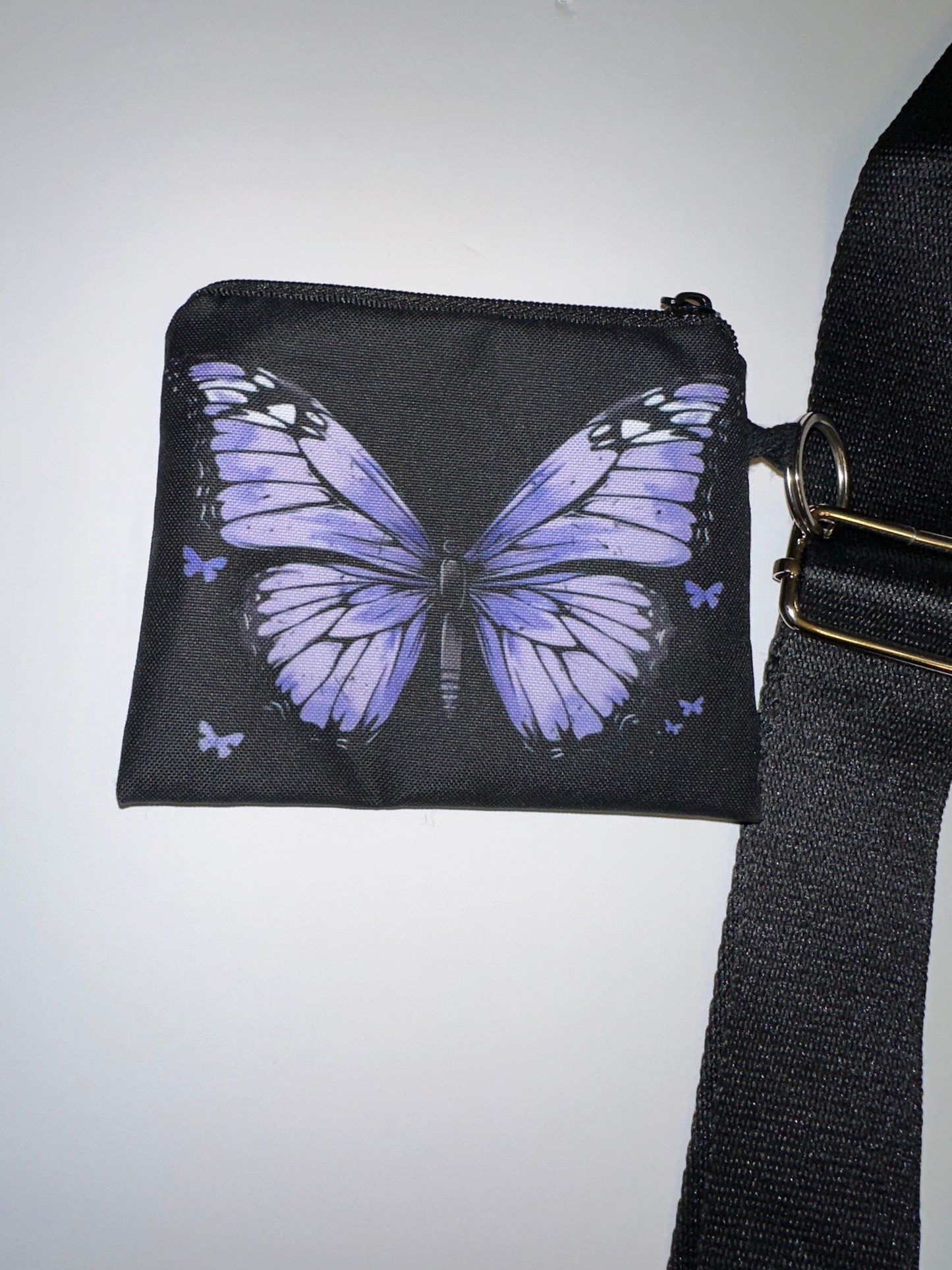 Safe T Strap Butterfly Bliss Black