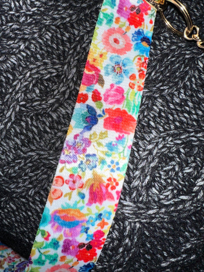Safe T Strap Bright Floral