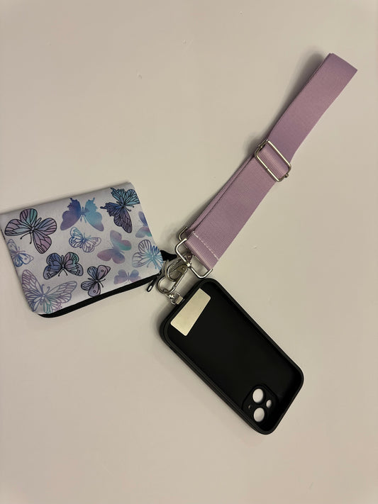 Safe T Strap Butterfly Bliss Lavender